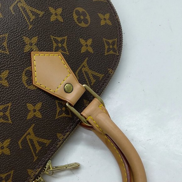Louis Vuitton Alma Brown Monogram Hand Bag mon731-100625 - Picture 7 of 16